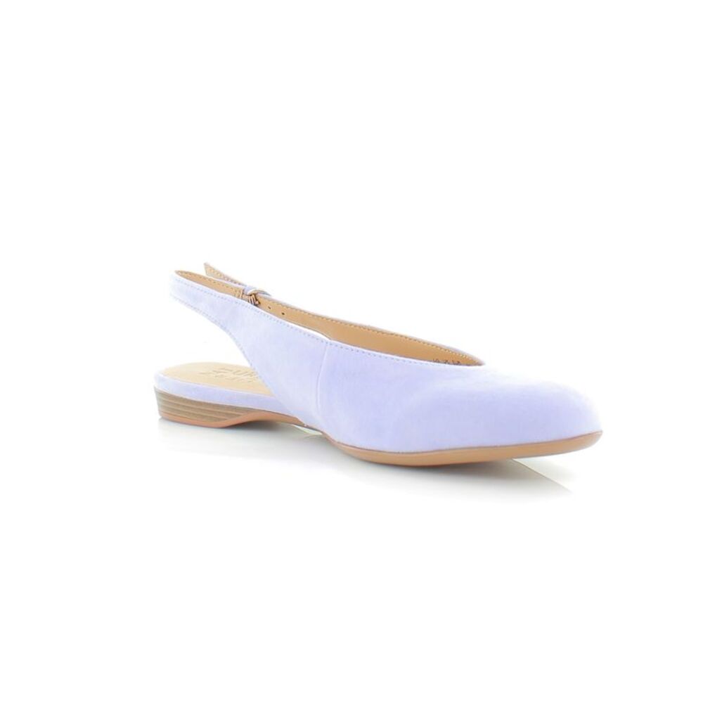 Elegant Lavender Slingback Flats